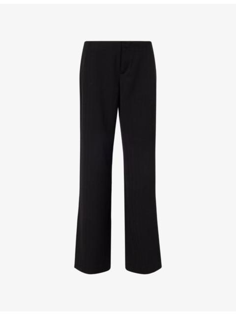 Reformation Vida Low-Rise Woven Trousers