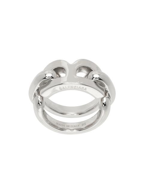 Silver B Chain 2.0 Ring