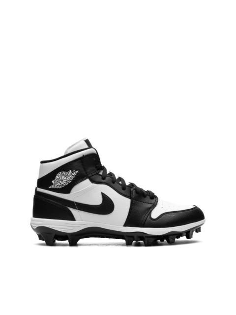 Air Jordan 1 Mid "Panda" cleats