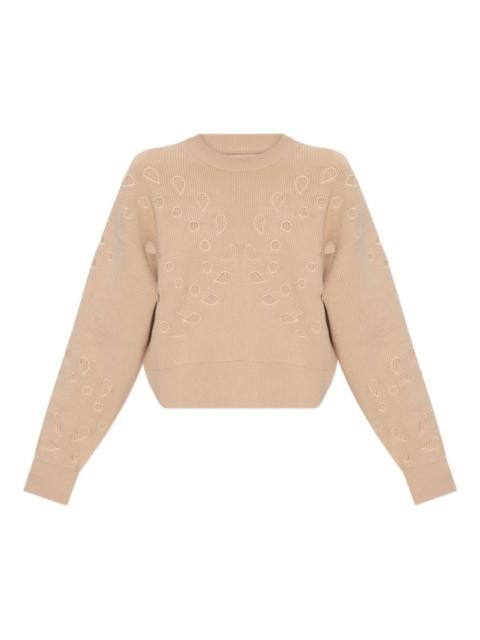 ULLA JOHNSON Vanessa cut-out ribbed sweater