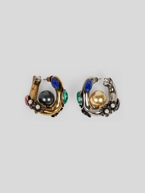Etro EARRINGS WITH APPLIQUÉS