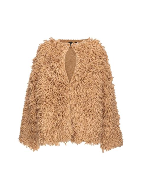 PINKO faux-fur jacket