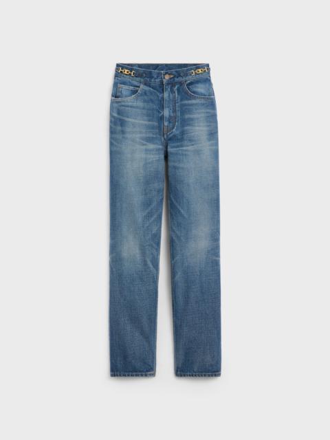 CELINE MARGARET JEANS IN UNION WASH DENIM