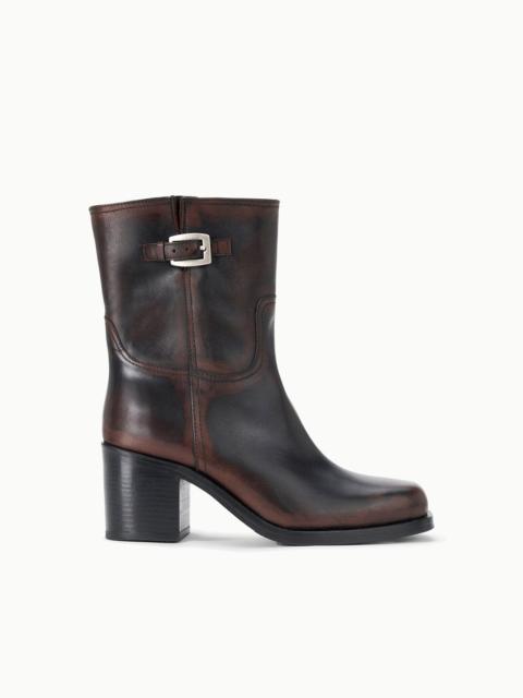 STAUD STAUD BROOKLYN ANKLE BOOT ESPRESSO DISTRESSED