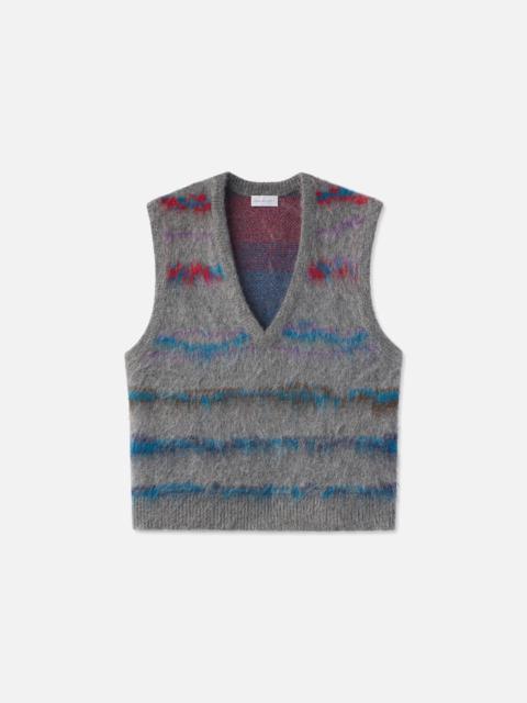 John Elliott MOHAIR JACQUARD VEST