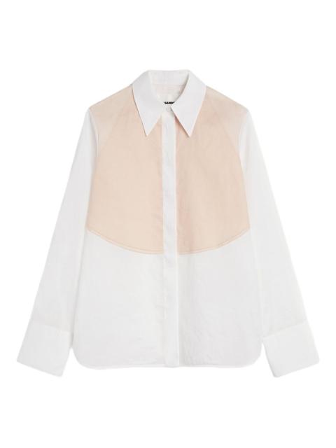 Jil Sander two-tone shirt