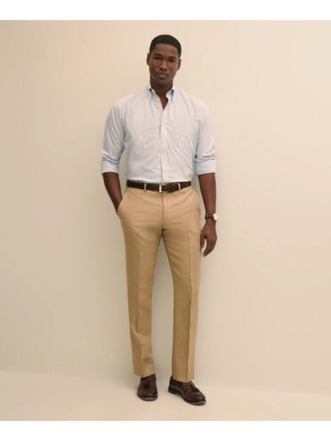 Brooks Brothers Classic Fit Linen 1818 Dress Pants