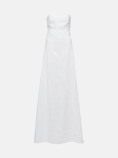 Bridal Pavento taffeta gown