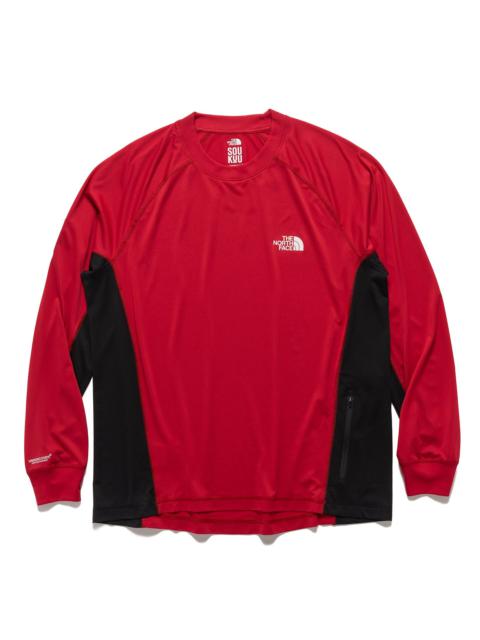 The North Face x Undercover SOUKUU Trail Run L/S Tee Chili Pepper Red