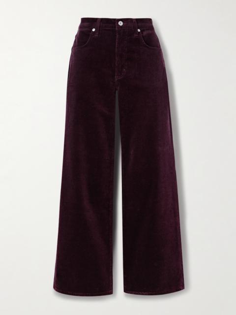Citizens of Humanity Annina Cotton-blend Corduroy Wide-leg Pants