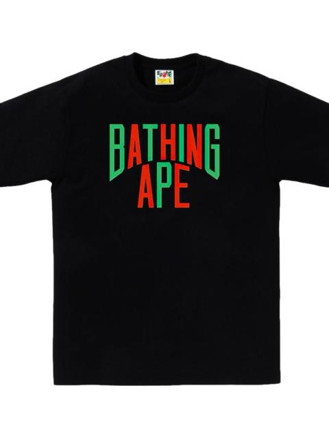 A BATHING APE® Colors NYC Logo T-Shirt (SS23) "Black" 1J30 110 020 BLK