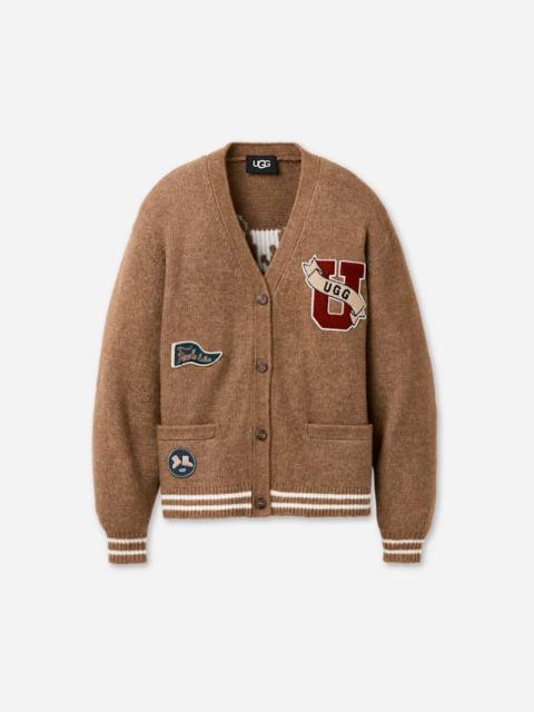 UGG ® Women's ® Retro Cardigan in Coffee Grounds Heather