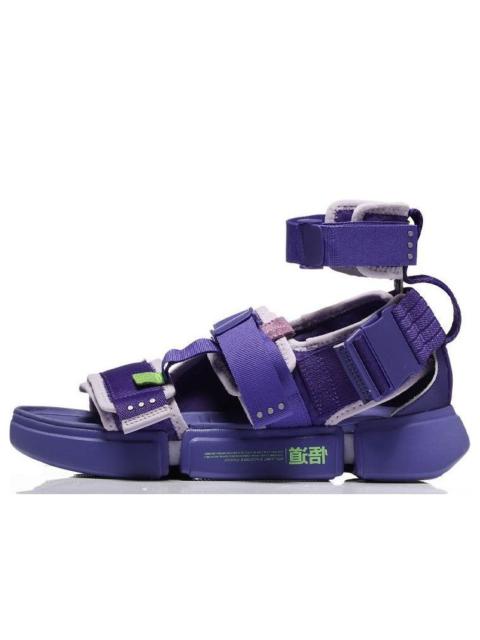 Li-Ning (WMNS) Li-Ning 2.0 Platform Sandals Purple AGBN068-3