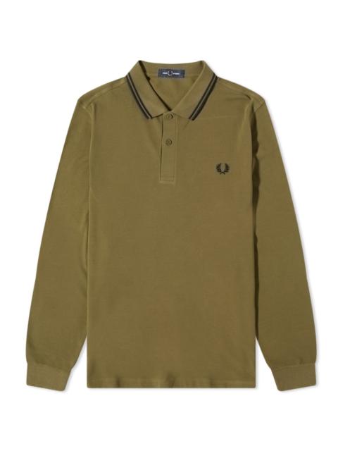 Fred Perry Long Sleeve Twin Tipped Polo