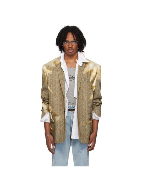 Y/Project Beige Sun Bleached Blazer