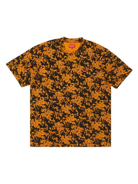 Supreme Small Box Tee 'Black Floral'