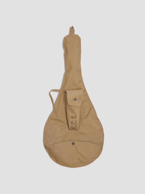 Nigel Cabourn Puebco Rubberized Fabric Tennis Racket Bag Sand