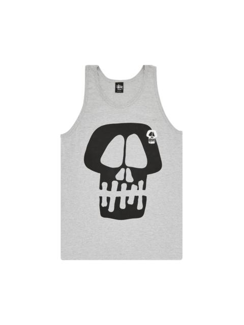 Stussy Jumbo Skull Tank 'Grey Heather'