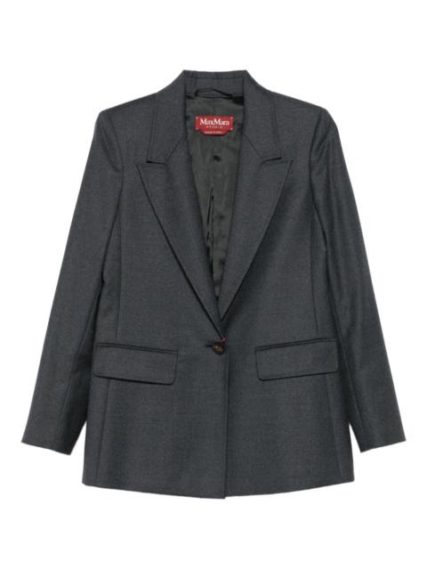 single-breasted blazer