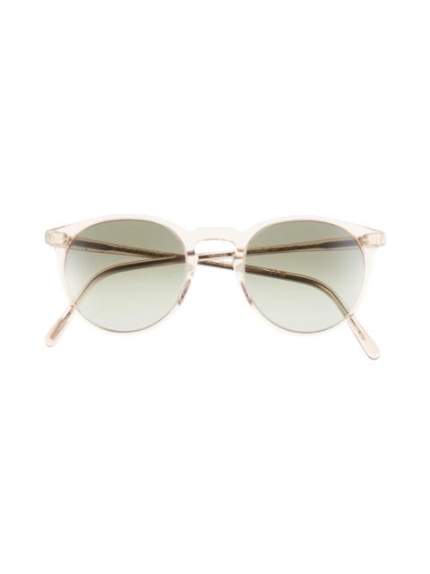 Oliver Peoples O'Malley 48mm Phantos Sunglasses