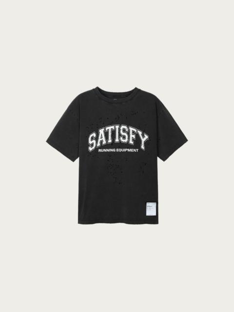 SATISFY Mothtech T-Shirt - Aged Black SAC