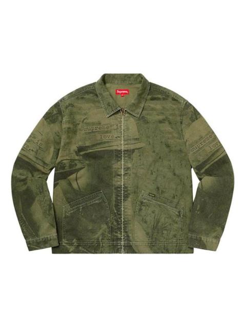 Supreme Supreme FW19 Week 1 Supreme Is Love Denim Work Jacket SUP-FW19-060