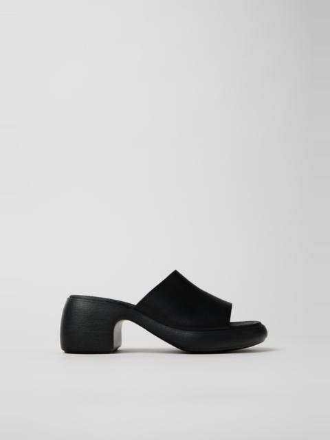 CAMPERLAB Black Leather Sandals for Women.