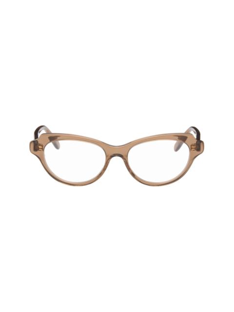 Loewe Brown Slim Oval Glasses