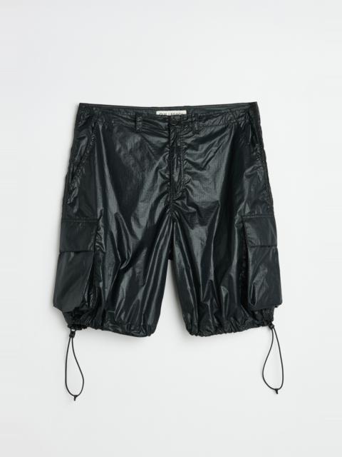 Our Legacy Mount Shorts Black Tech Chintz Ripstop