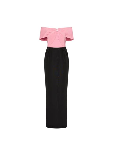 REBECCA VALLANCE Amaro Off The Shoulder Gown
