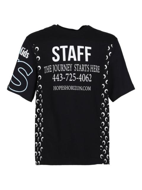 Marine Serre cotton T-shirt