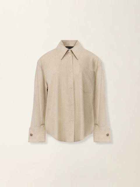 FABIANA FILIPPI Long flannel shirt