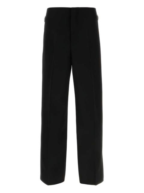 Alexander McQueen buckle-detail wool trousers