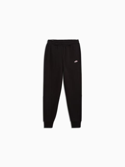 Suede Logo Men's Jogger Pants