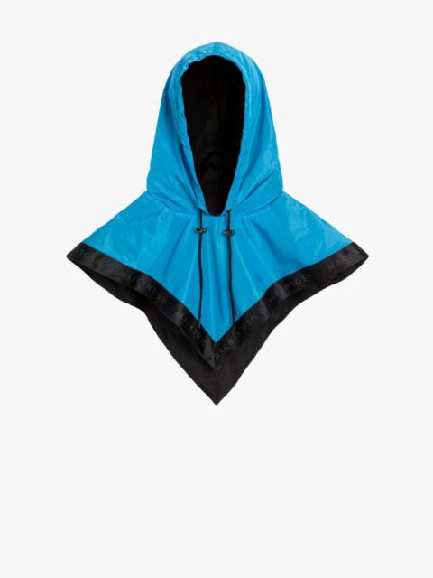 CASEY POP BLUE NYLON HOOD