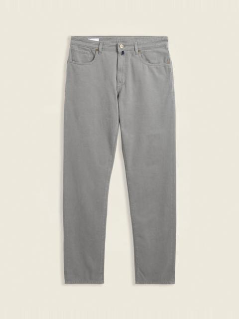 SLOWEAR Regular fit cotton and cashmere fivepocket trousers