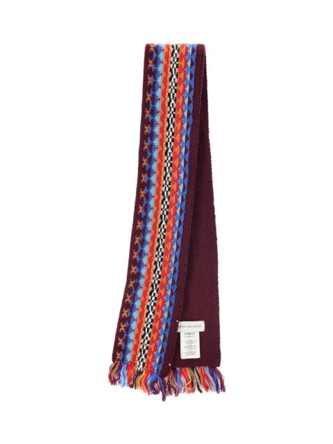 Dries Van Noten JACQUARD WOOL SCARF