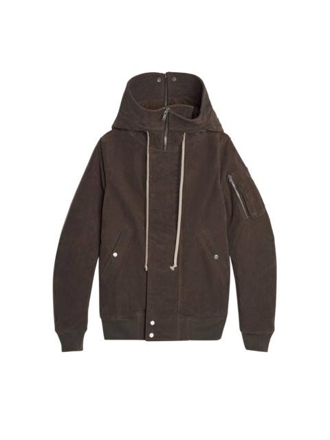Rick Owens DRKSHDW Rick Owens DRKSHDW Hooded Short Bomber 'Dark Dust'