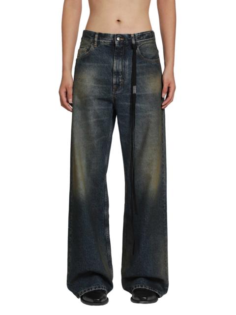 Ann Demeulemeester Modest Relaxed Flared Jeans