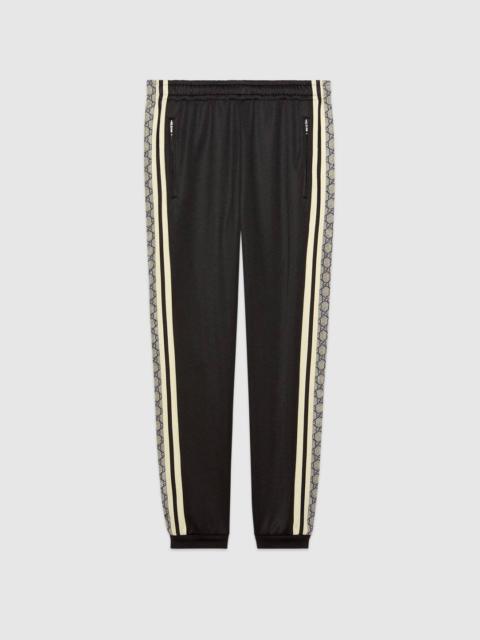 GUCCI Oversize technical jersey jogging pant