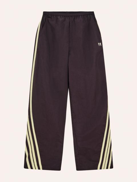 P.E NATION RADIUS PANT IN BLACK BEAN & SOFT YELLOW