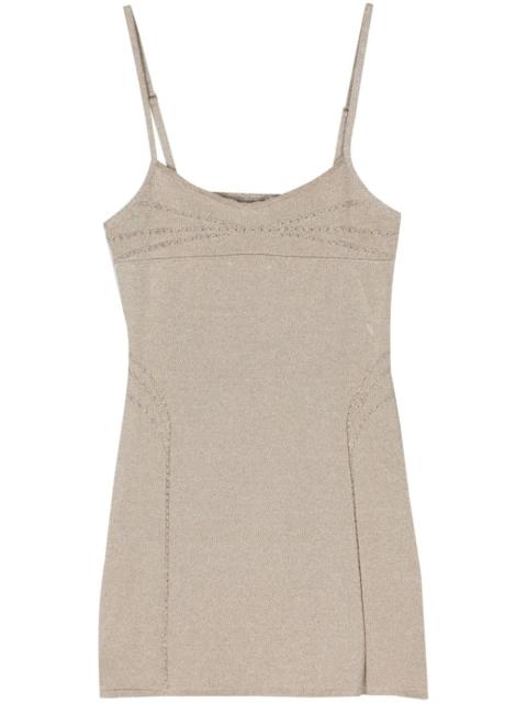 JACQUEMUS La Robe Fiesta glitter minidress