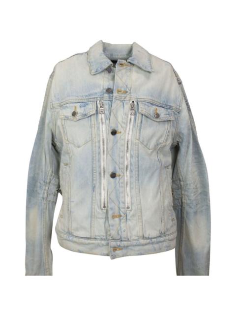 AMIRI MX2 Trucker zipped denim jacket