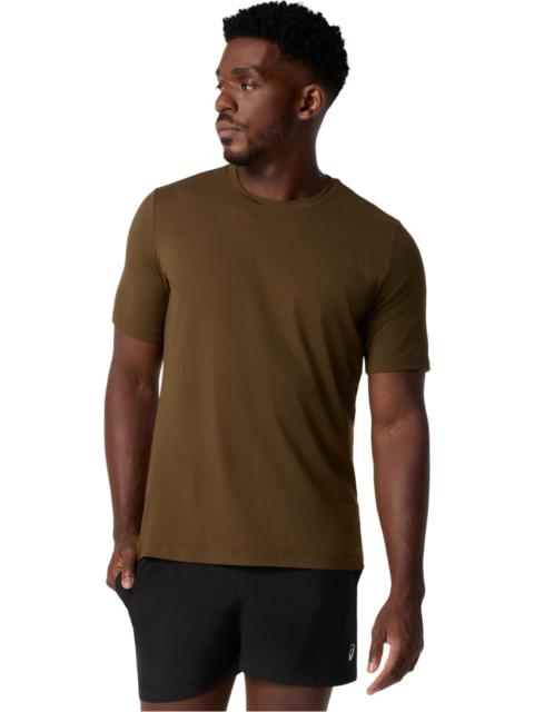 Asics MEN'S SHORT SLEEVE HTHR TECH TOP