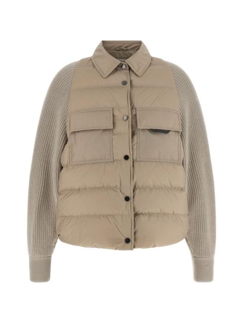 Brunello Cucinelli quilted Monile-detail jacket