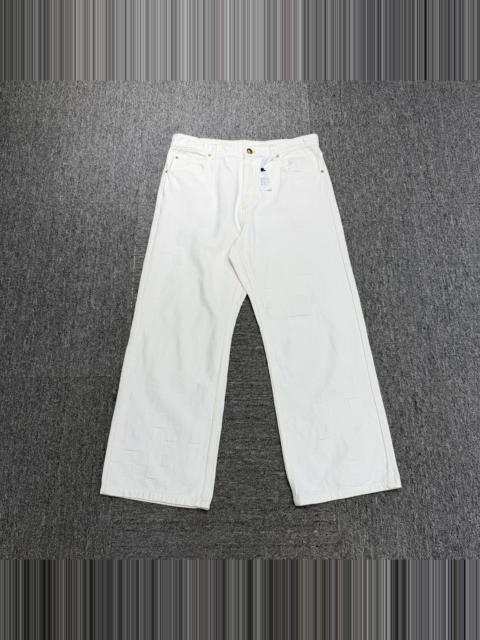 Louis Vuitton Louis Vuitton Plaid Denim Jeans