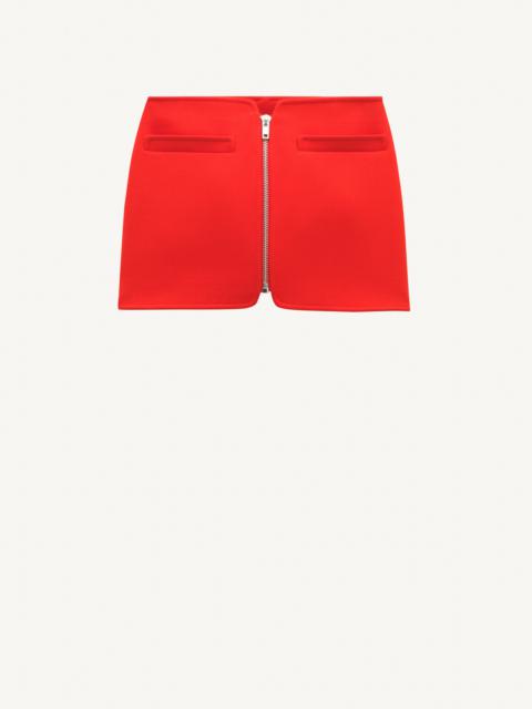courrèges SHORT SKIRT SWALLOW