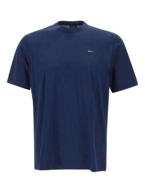 Paul & Shark 로고 면 T 셔츠