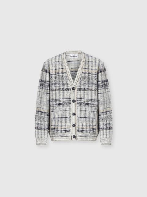 Missoni Wool-blend check cardigan with side pockets