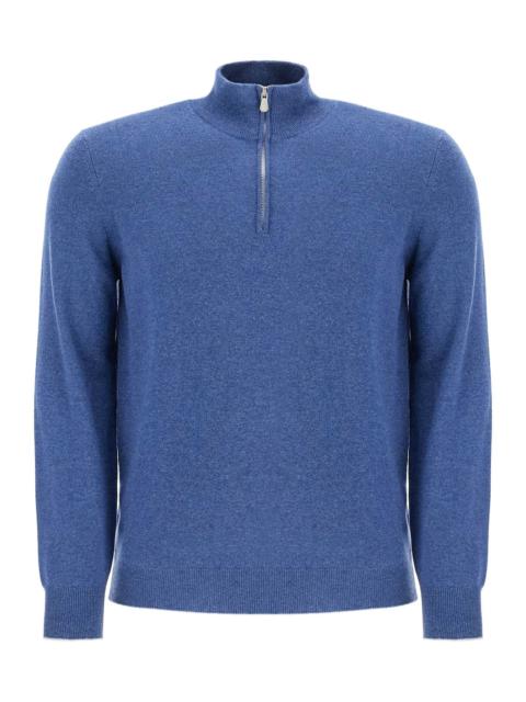 HIGH-NECK CASHMERE PULLOVER SWEATER